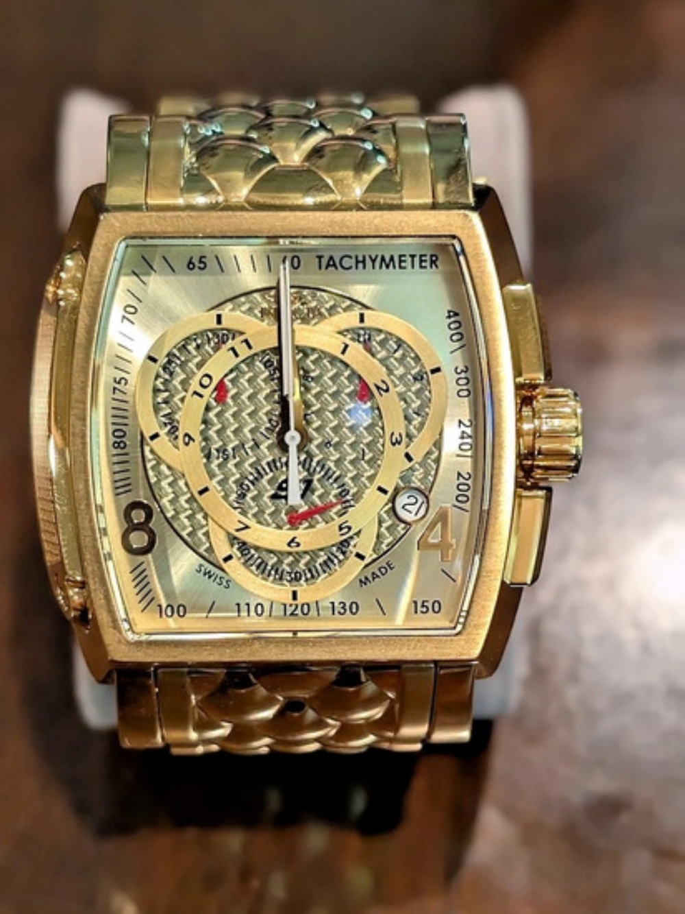 Invicta S1 Rally Chronograph Gold-Plated Men's Watch 57